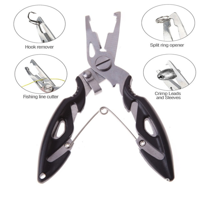 Stainless Steel Scissors & Lip Grip Pliers